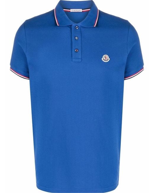 Moncler Blue T-shirts & Tops for men