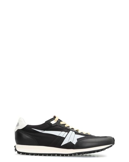 Golden Goose Deluxe Brand Black Running Marathon Low-Top Sneakers for men
