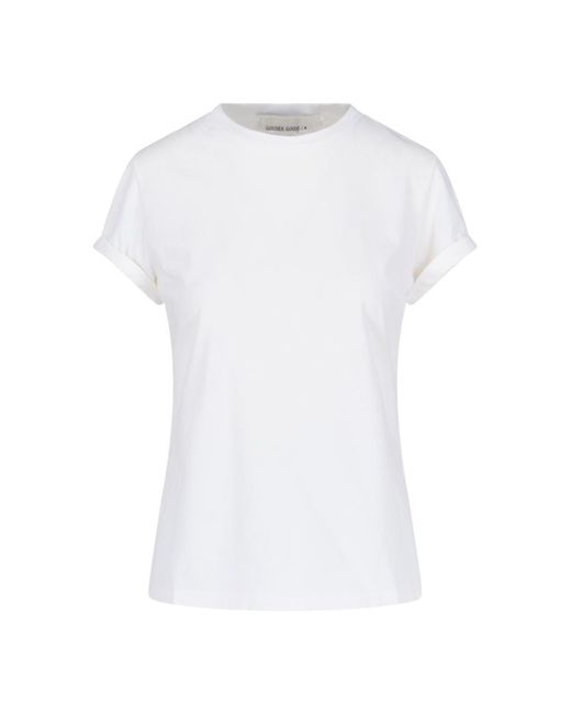 Golden Goose Deluxe Brand White Basic T-shirt