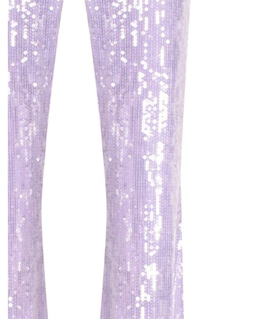 Patrizia Pepe Purple Trousers
