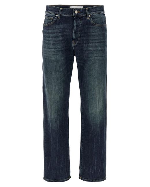 Department 5 Blue 'bowl' Jeans for men