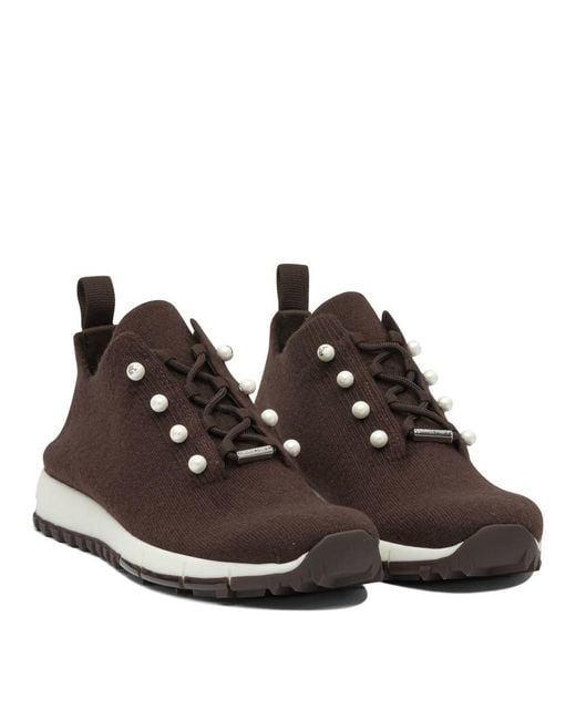 Jimmy Choo Sneakers & Slip-On in Brown | Lyst UK