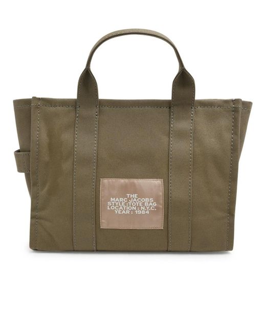 Marc Jacobs Brown Small Cotton Tote Bag