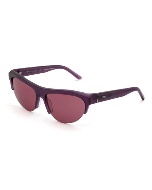 Retrosuperfuture Purple Sunglasses