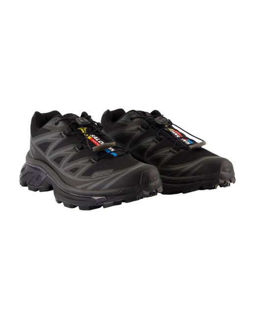 Salomon Black Xt-6 Sneakers