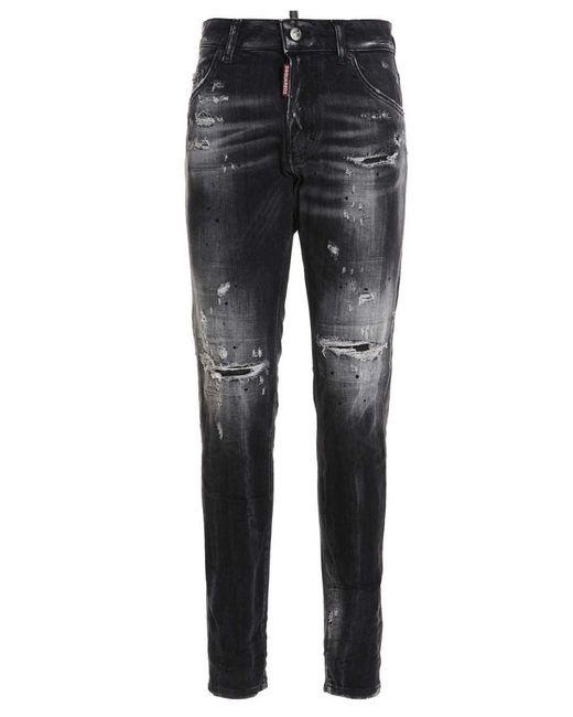 DSquared² Gray 'Dan' Jeans