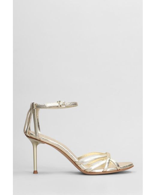 Sergio Levantesi White Gemma Sandals
