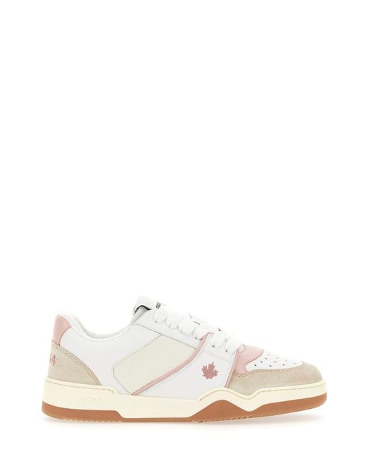 DSquared² White Sneaker With Logo