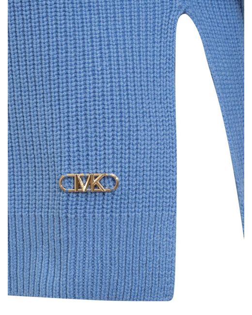 Michael Kors Blue Logo Sweater