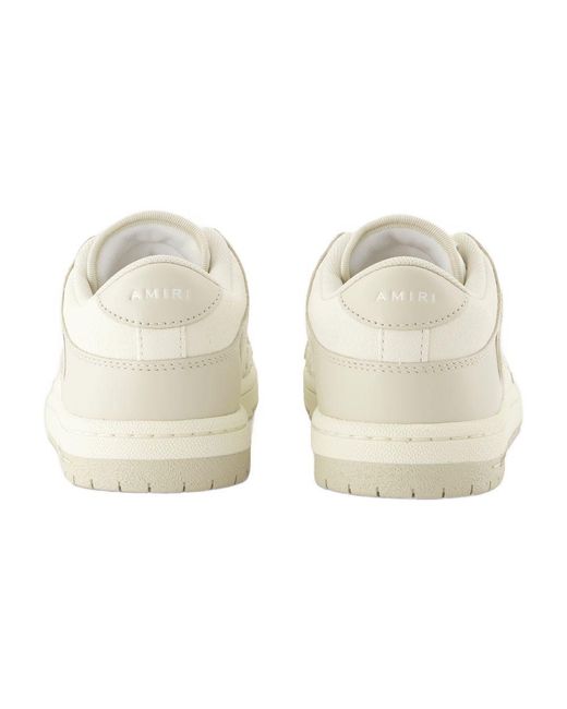 Amiri White Skel Top Low Sneakers