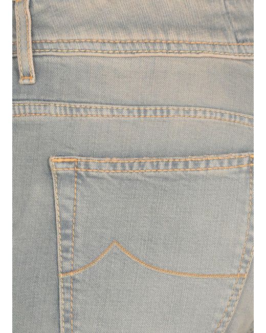 Jacob Cohen Gray Five-Pocket Cotton Jeans for men