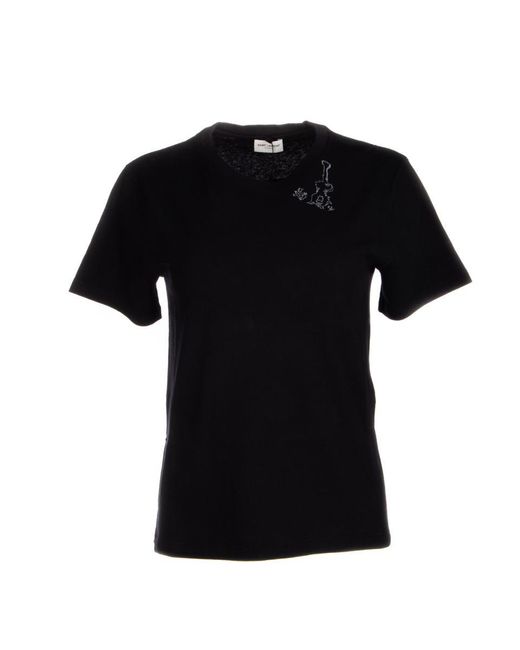 Saint Laurent Black T-shirt