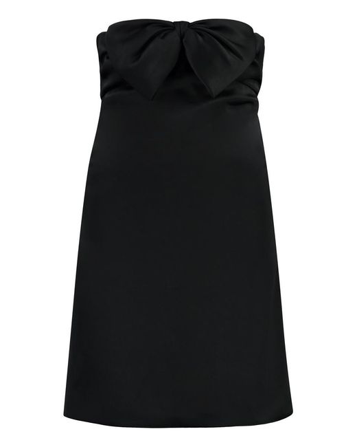 Saint Laurent Black Crepe Dress