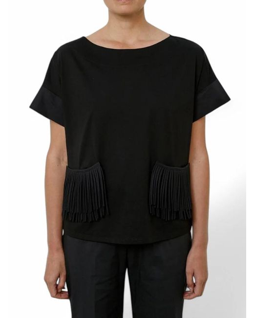 MEIMEIJ Black T-shirt Clothing