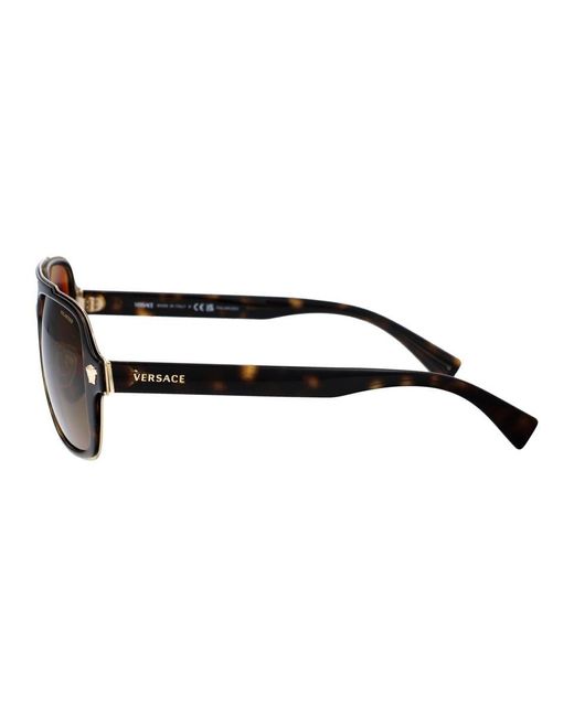 Versace Brown Sunglasses for men