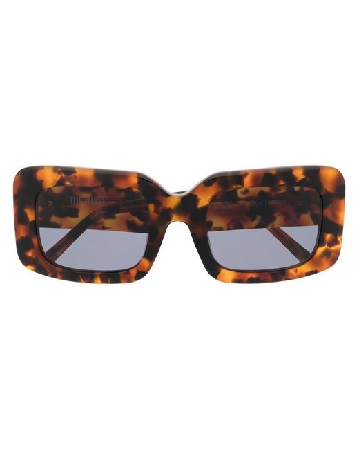 The Attico Brown Jorja Sunglasses