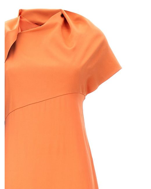 Roksanda Orange Pilar Dresses