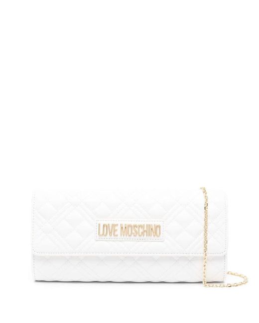 Love Moschino White Bag With Logo