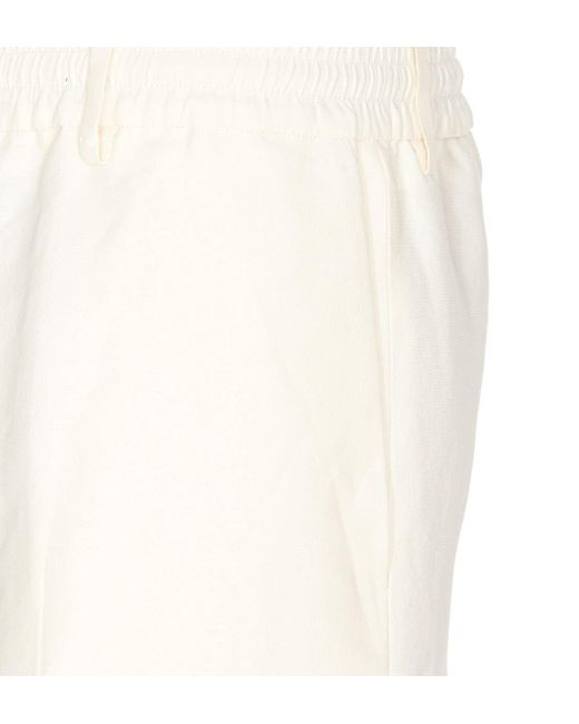 Burberry White Shorts for men