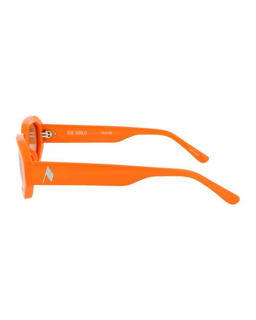 The Attico Orange Sunglasses