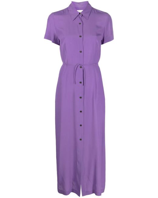 Dries Van Noten Purple Doudy 6156 Clothing
