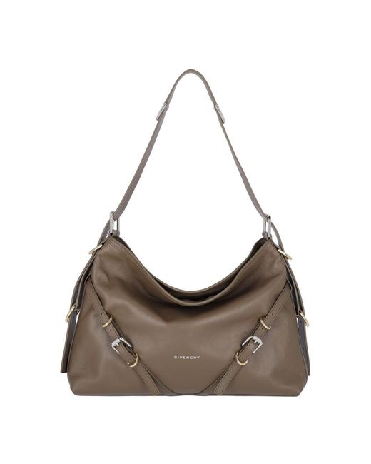 Givenchy Brown 'voyou' Midi Handbag