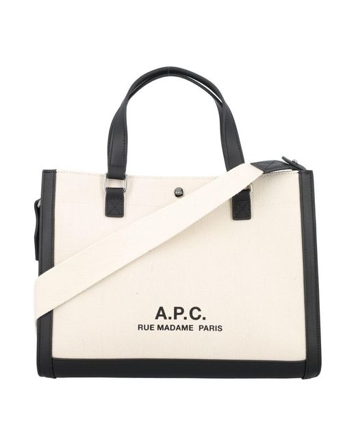 A.P.C. Natural Cabas Camille 2.0 Tote Bag for men