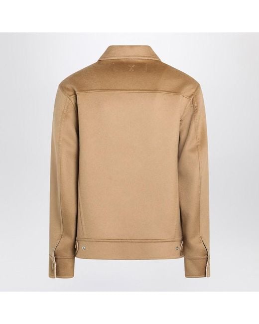 AMI Natural Wool Trucker Jacket for men