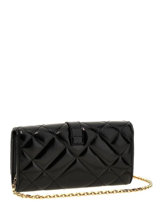 Versace Black "Greca Goddess" Clutch Bag
