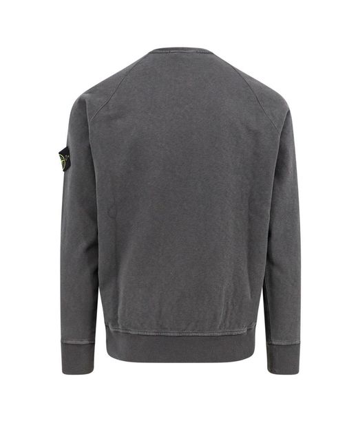 Stone Island Gray Sweatshirt for men