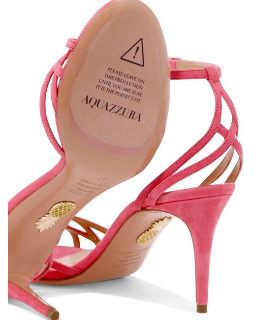 Aquazzura Red All I Want Sandals