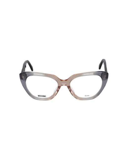 Moschino Black Eyeglasses