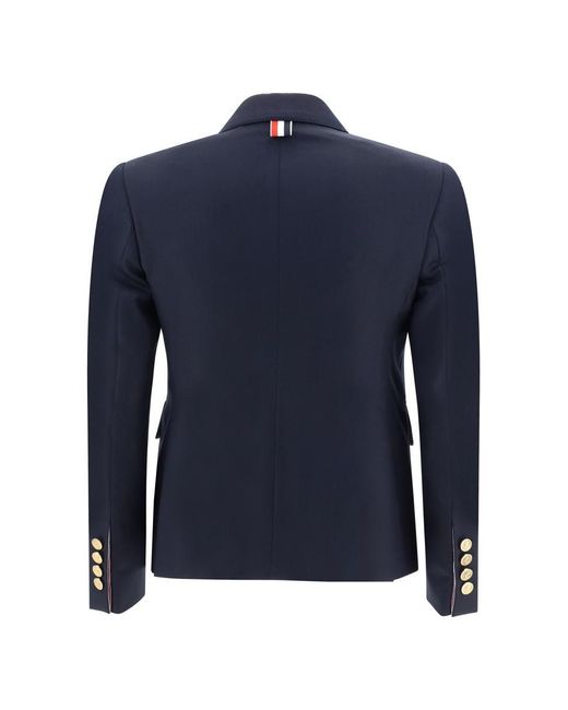 Thom Browne Blue Blazer Jacket