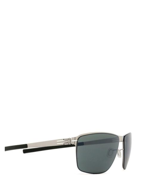 Ic! Berlin Gray Sunglasses for men