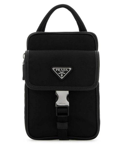 Prada Black Re-Nylon Phone Case