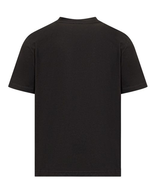 DIESEL Black T-Shirt T-Adjust-Bigoval for men