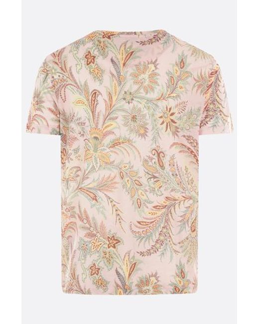 Etro Natural T-Shirts And Polos for men