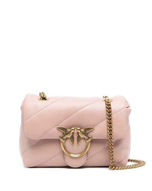 Pinko Pink Love Mini Puffer Bag