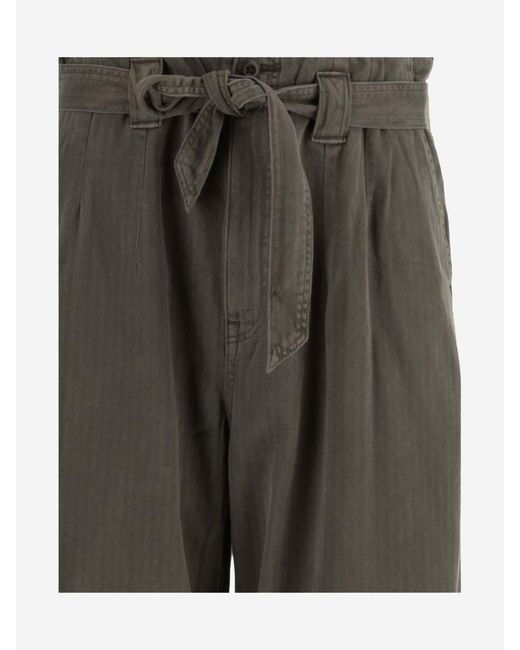 Ralph Lauren Cotton Pants With Belt