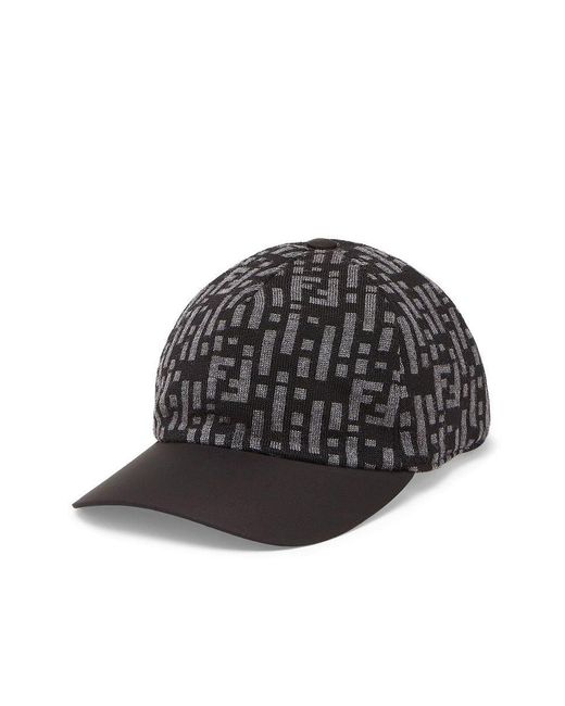 Fendi Black Hat for men