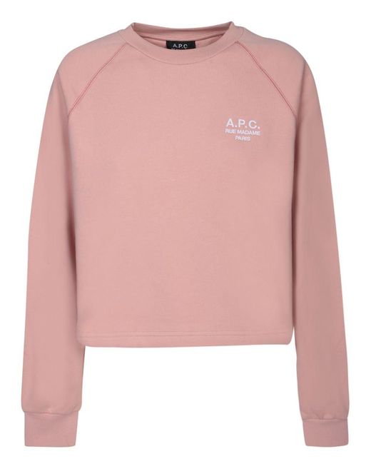 A.P.C. Pink Sweatshirts