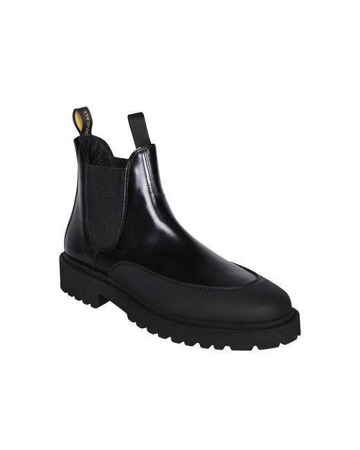 Doucal's Black Boots for men