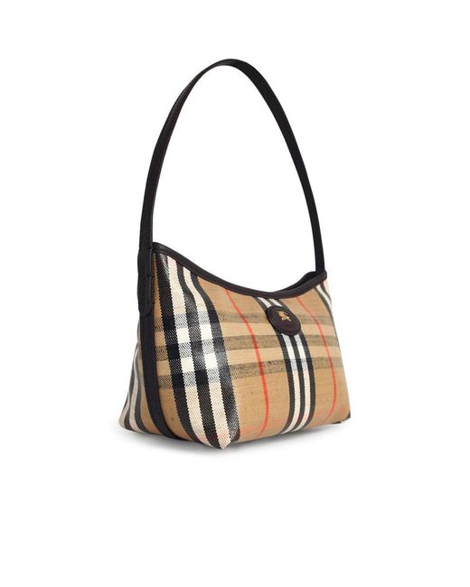 Burberry White Shoulder Bags