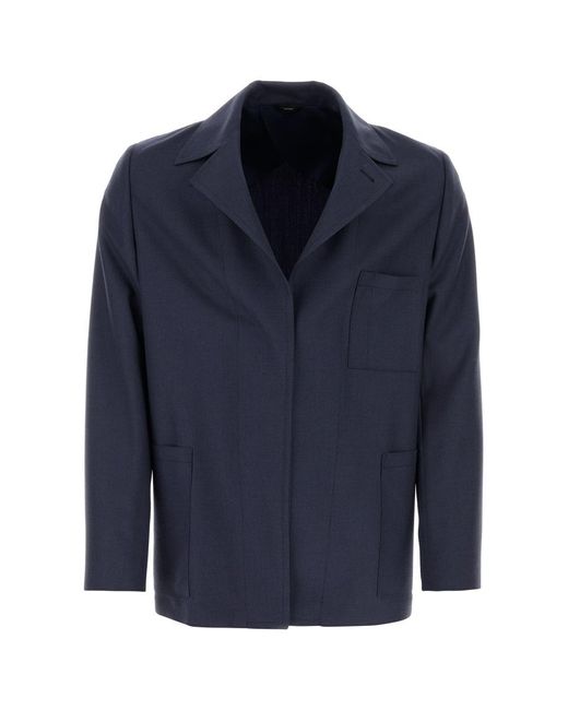 Fendi Blue Jackets And Vests for men