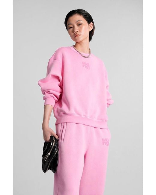 Alexander Wang Pink Sweatshirt