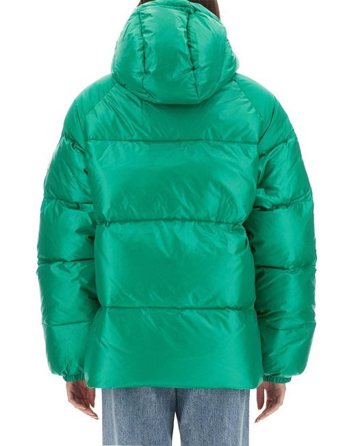 Pyrenex Green Down Jacket "sten" Unisex