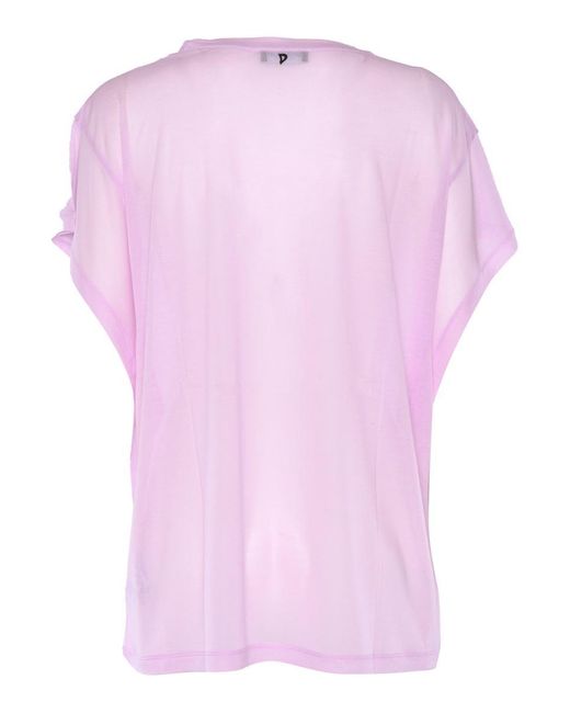 Dondup Pink T-Shirt M/C