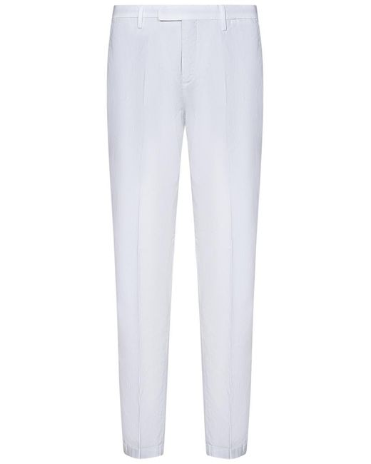 Boglioli White Trousers for men