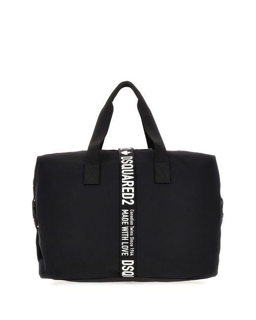 DSquared² Black Shoulder Bags for men