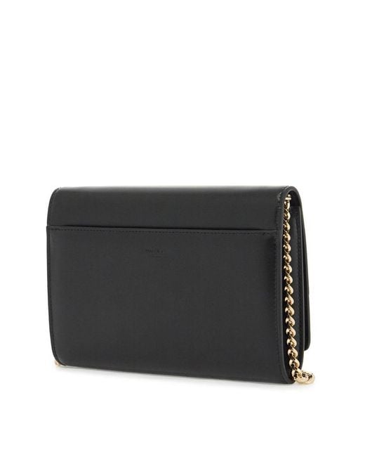 Jimmy Choo Black Avenue Clutch